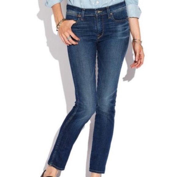 Lucky Brand Lucky Legend Charlotte Rail Ankle Jeans - Picture 11 of 11